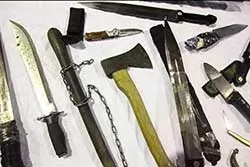 سارقان-قمه-به-دست-در-چنگال-قانون-گرفتار-شدند